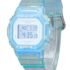 BGD-565SJ-2 Casio Baby-G Digital ljetni prozirni plavi sat s prikazom mehanizma, kvarcni, 100M vodootporan za žene