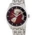 H32675170 Hamilton Jazzmaster sat s prikazom mehanizma, od nehrđajućeg čelika bordo otvorenim brojčanikom, automatski muški