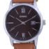 MTP-V002L-5B3 Casio Muški Sat, Maroon Brojčanik, Nehrđajući Čelik, Kvarcni
