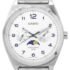 MTP-M300D-7A Muški sat s prikazom mjesečeve faze, bijeli brojčanik, kvarcni, Casio Standard Analog MTPM300D-7