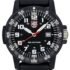 XS.0321.L Luminox Leatherback SEA Turtle, Veliki sivi remen od poliuretana, crni brojčanik, švicarski kvarc, vodootporan 100M, muški sat