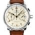 Z96705 Zeppelin Mediterranee Chronograph sat s prikazom mehanizma, kožni remen, bež brojčanik, kvarcni, muški