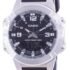 AMW-870-1A Casio Muški Sat s Prikazom Svjetskog Vremena, Kombinacija Analognog i Digitalnog Prikaza, Remen od Smole
