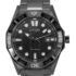 Citizen Brycen Stainless Steel Black Dial Eco-Drive  100M Men's Watch