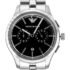 AR11691 Emporio Armani kronograf, čelično kućište, crni brojčanik, kvarcni muški sat